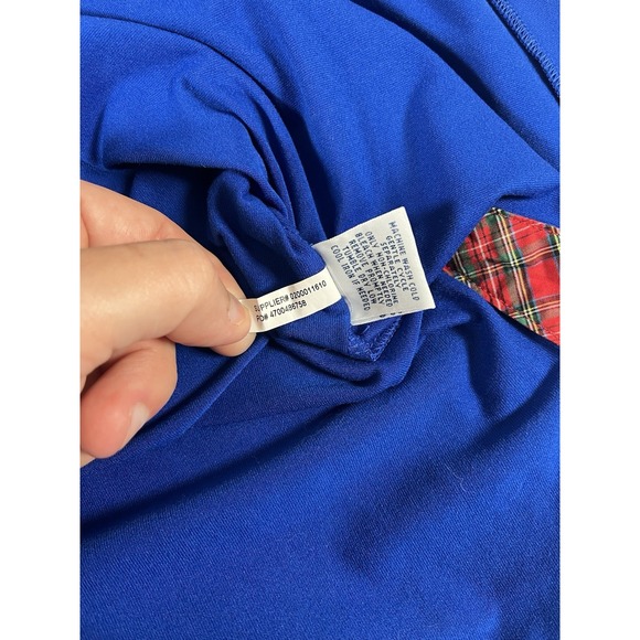 Polo Golf Ralph Lauren Royal Blue Performance Long Sleeve Golf Polo Men's XL - Picture 7 of 10